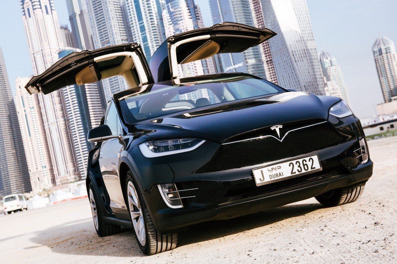 Tesla Model X in Dubai
